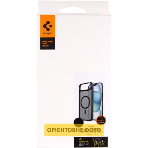 Чохол SGP Black Matte (MagFit) для Apple iPhone 17 Air (6.5") Black
