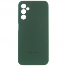 Чохол Silicone Cover Lakshmi Full Camera (AA) with logo для Samsung Galaxy A16 4G/5G Зелений / Dark green