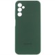 Чохол Silicone Cover Lakshmi Full Camera (AA) with logo для Samsung Galaxy A16 4G/5G Зелений / Dark green