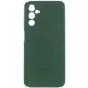 Чохол Silicone Cover Lakshmi Full Camera (AA) with logo для Samsung Galaxy A16 4G/5G Зелений / Dark green