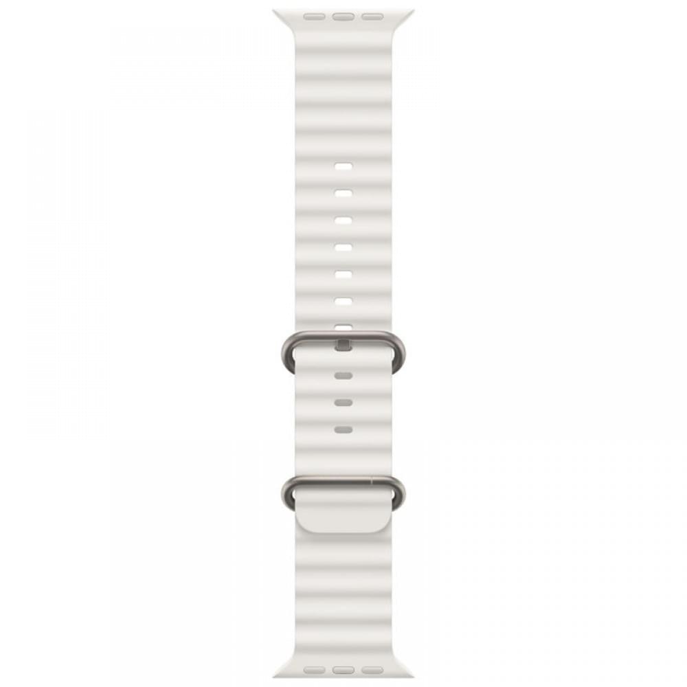 Ремінець Ocean Band для Apple Watch 42(ser.1-3)/44/45/46/49mm Білий / White