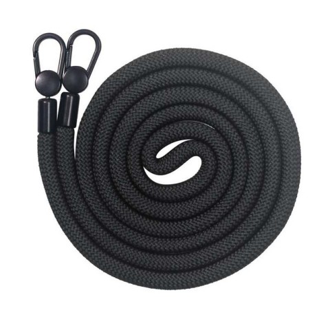 Чохол TPU Transparent with Straps для Apple iPhone 13 Pro (6.1") Black