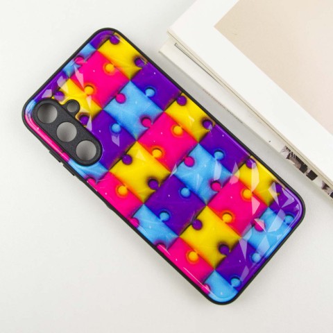 TPU+PC чохол Prisma Fluffie для Samsung Galaxy A05s Puzzle