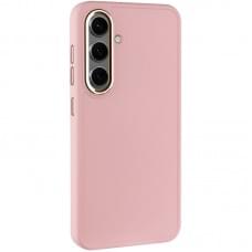 TPU чохол Bonbon Metal Style для Samsung Galaxy S24+ / S25+ Рожевий / Light pink
