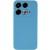 Чохол TPU GETMAN Liquid Silk Full Camera для Infinix Note 40 4G Блакитний / Blue