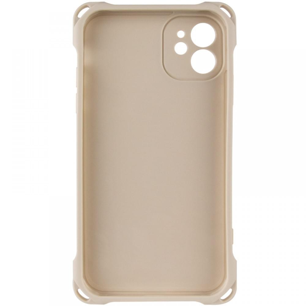 Чохол TPU CrossBody with straps для Apple iPhone 12 (6.1") Antique White