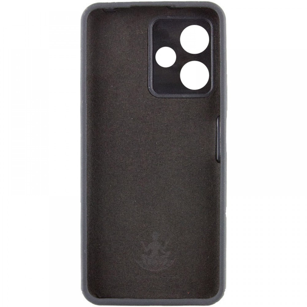 Чохол Silicone Cover Lakshmi Full Camera (AAA) для Xiaomi Redmi 13 4G / Poco M6 4G Чорний / Black