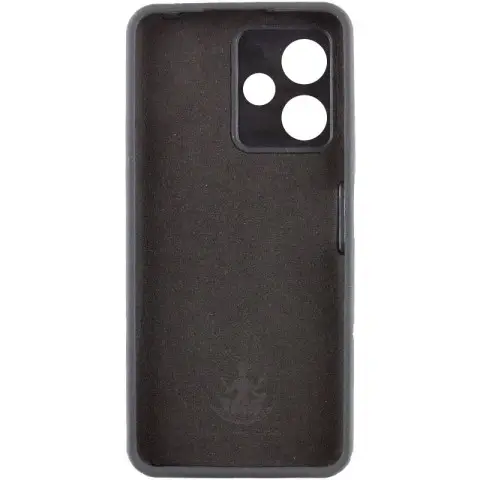 Чохол Silicone Cover Lakshmi Full Camera (AAA) для Xiaomi Redmi 13 4G / Poco M6 4G Чорний / Black