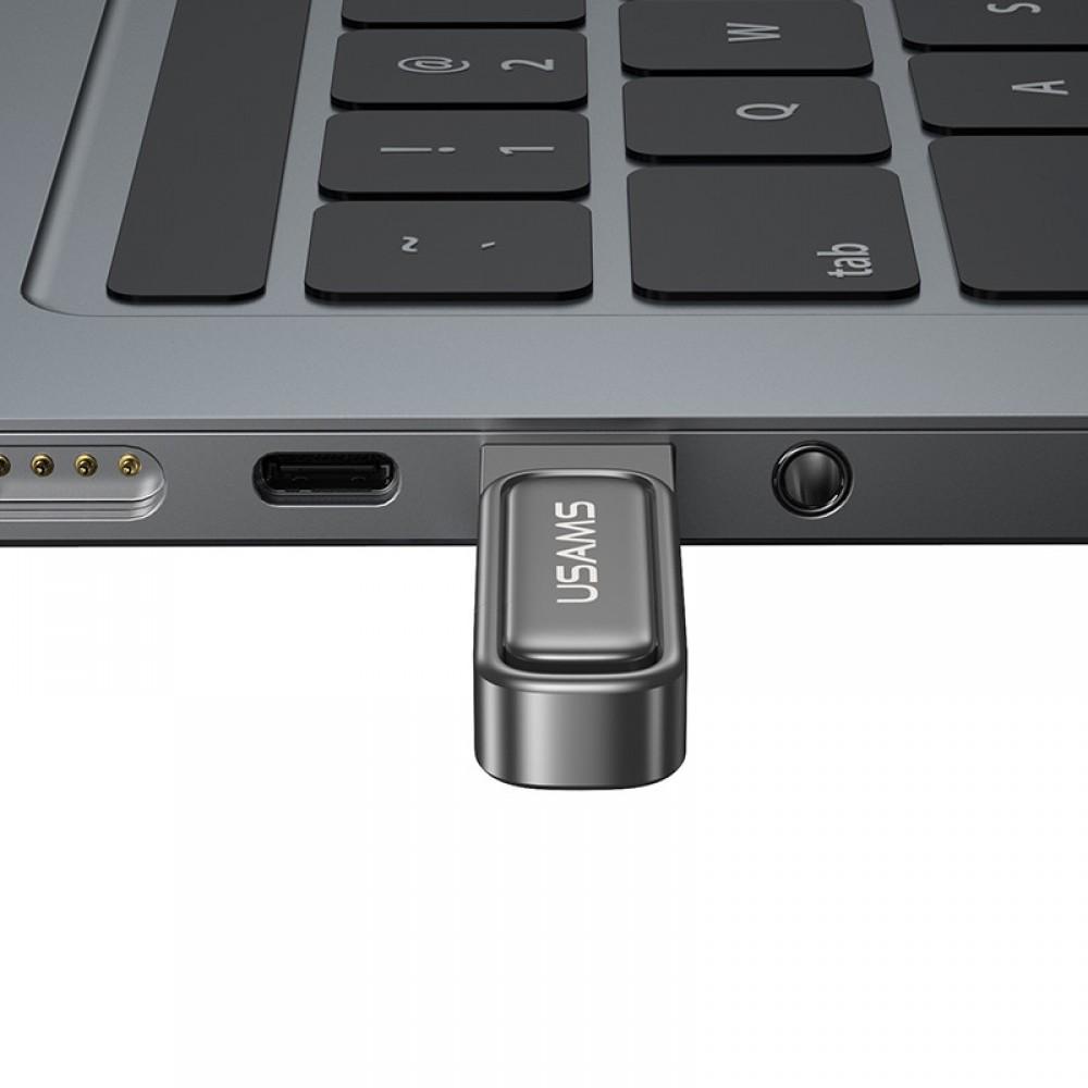 Флеш накопичувач USAMS US-ZB349 USB3.2 Type-C High-Speed Flash Drive With Dual Ports 256Gb Tarnish