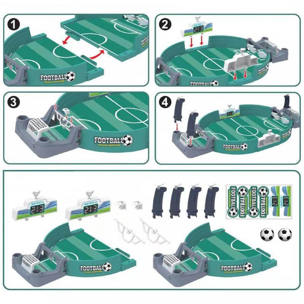 Настільний футбол Ummi 2021-1 Fun Sports Competition (2 balls) Green