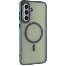 Чохол TPU Bloom with MagSafe для Samsung Galaxy S25 FE Green Чохол TPU Bloom with MagSafe для Samsung Galaxy S25 FE Green