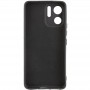 Чохол TPU GETMAN Liquid Silk Full Camera для Motorola Edge 40 Чорний / Black