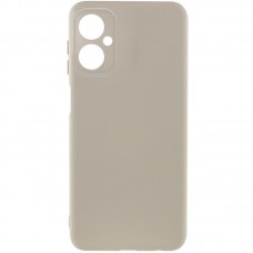 Чохол Silicone Cover Lakshmi Full Camera (A) для Motorola Moto G14 Песочный / Sand
