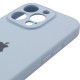 Чохол Silicone Case Full Camera Protective (AA) для Apple iPhone 13 Pro (6.1") Блакитний / Sweet Blue
