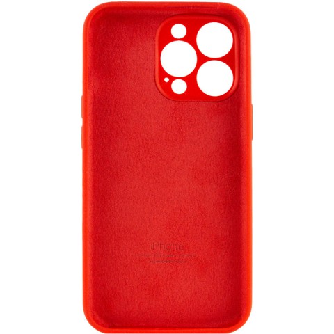 Чохол Silicone Case Full Camera Protective (AA) для Apple iPhone 15 Pro Max (6.7") Червоний / Red
