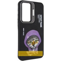 TPU+PC чохол Friends для Xiaomi Poco X6 / Note 13 Pro 5G Black Cat
