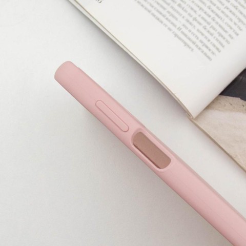 Чохол Silicone Cover Lakshmi Full Camera (AAA) with Logo для Samsung Galaxy A15 4G/5G / M15 5G Рожевий / Pink Sand