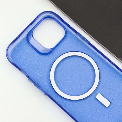 Чохол TPU Radiance with MagSafe для Apple iPhone 14 (6.1") Blue