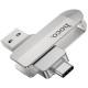 Флеш-накопичувач Hoco UD10 Metal Flash 2in1 USB 3.0/Type-C - 16GB Gray Флеш-накопичувач Hoco UD10 Metal Flash 2in1 USB 3.0/Type-C - 16GB Gray