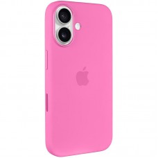 Чохол Silicone case (AAA) with Magsafe and Animation (button) для Apple iPhone 16 (6.1")