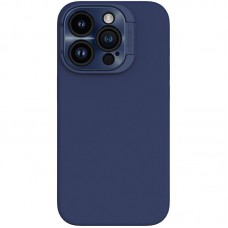 Чохол Silicone Nillkin LensWing Prop Magnetic для Apple iPhone 16 Pro (6.3") Синій / Blue