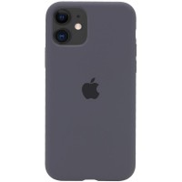 Чохол Silicone Case Full Protective (AA) для Apple iPhone 11 (6.1") Сірий / Dark Gray