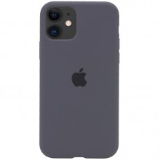 Чохол Silicone Case Full Protective (AA) для Apple iPhone 11 (6.1") Сірий / Dark Gray