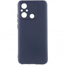 Чохол TPU GETMAN Liquid Silk Full Camera для Xiaomi Redmi 12C Синій / Midnight Blue