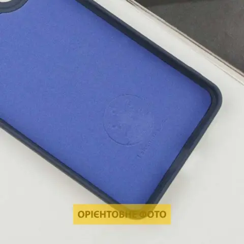 Чохол Silicone Cover Ummi Lakshmi Full Camera (AA) для Xiaomi Poco M7 Pro 5G Синій / Midnight Blue