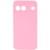 Чохол TPU GETMAN Liquid Silk Full Camera для Google Pixel 7 Рожевий / Pink