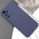 Чохол Silicone Cover Lakshmi Full Camera (AAA) для Samsung Galaxy A24 4G Темно-синій / Midnight blue