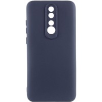 Чохол TPU GETMAN Liquid Silk Full Camera для Xiaomi Redmi 8 Синій / Midnight Blue