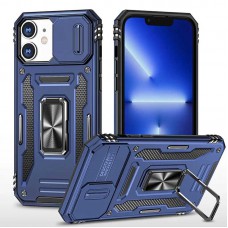 Ударостійкий чохол Camshield Army Ring для Apple iPhone 11 (6.1") Синій / Navy