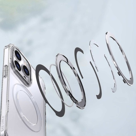 Чохол TPU+PC Empire with MagSafe and Ring для Apple iPhone 13 Pro (6.1") Clear