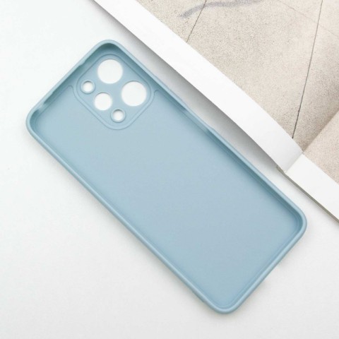 Силіконовий чохол Candy Full Camera для Xiaomi Redmi 12 Сірий / Smoky Gray