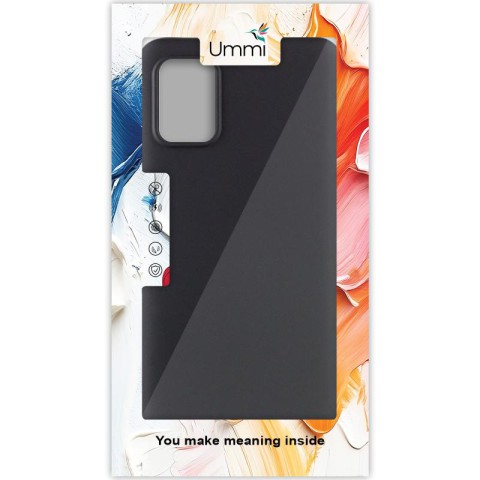 Чохол Silicone Cover Ummi Lakshmi (AA) для Samsung Galaxy A51 Чорний / Black