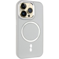 Шкіряний чохол SnapCase with MagSafe для Apple iPhone 15 Pro (6.1") Grey