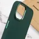 TPU чохол Bonbon Metal Style для Apple iPhone 14 Plus (6.7") Зелений / Pine green