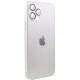 Чохол TPU+Glass Sapphire matte case для Apple iPhone 11 Pro Max (6.5") Pearly White