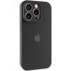 Чохол Silicone Case Full Camera Protective (AA) для Apple iPhone 13 Pro Max (6.7") Чорний / Black