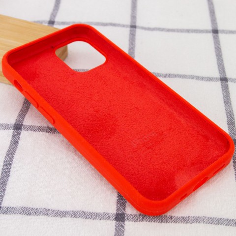 Чохол Silicone Case Full Protective (AA) для Apple iPhone 13 Pro Max (6.7") Червоний / Red