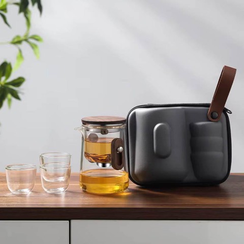 Чайник для заварювання TeaPot D-30 Travel 260 ml Transparent