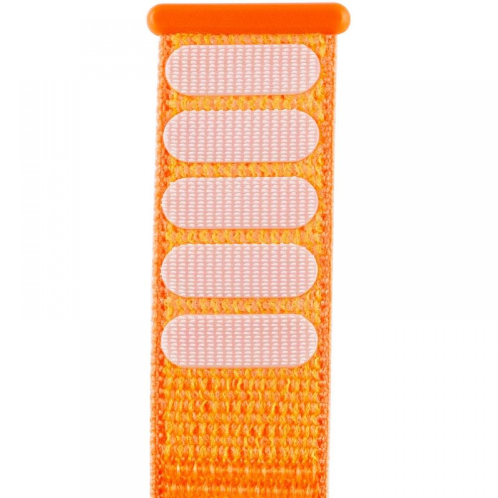 Ремінець Nylon для Apple Watch 38/40/41/42mm(ser.10) Помаранчевий / Orange