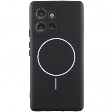 Чохол Silicone Cover Lakshmi Full Camera (AA) with MagFit для Motorola Edge 50 Neo Чорний / Black