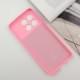 Чохол TPU GETMAN Liquid Silk Full Camera для Xiaomi Poco X6 Pro Рожевий / Pink
