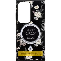 TPU+PC чохол Soft Secret Garden with MagFit для Samsung Galaxy S25 Black