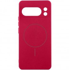 Чохол Silicone Cover Lakshmi Full Camera (AA) with MagFit для Google Pixel 9 Pro XL Червоний / Rose Red