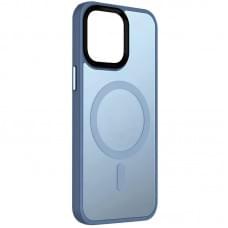 Чохол Ummi Colorful with MagSafe для Apple iPhone 14 (6.1") Блакитний / Sierra Blue