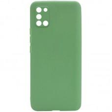 Силіконовий чохол Candy Full Camera для Samsung Galaxy A31 Зелений / Green