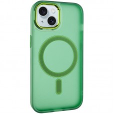 Чохол TPU+PC Lily with MagSafe для Apple iPhone 14 (6.1") Army Green